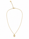 Collier doré à pendentif chaîne d’ancre en acier inoxydable