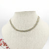 Roestvrijstalen zilveren & gouden multi-layer ketting – Elegante parelkettingen