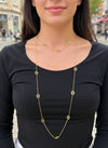 Collier Sautoir Doré Fine Maillons Chaîne d'ancre | Acier Inox
