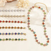 Collier Chance rouge en acier inoxydable doré