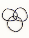 Armband aus vergoldetem Edelstahl – mehrfarbige Perlen aus Jaspis & Rubin-Zoisit – Boho-Chic-Stil