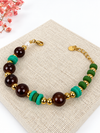 Goudkleurige stalen armband – Ankerkettinghanger.