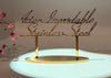 Meerjungfrauen-Schwanz-Piercing – gold-/silberfarbener Stecker aus Edelstahl.