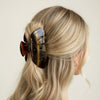 Haarclip Hars Blad Bruine Kleuren