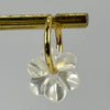 Oorbellen Parelmoer Kleine Bloem (1).