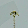 Lange Ohrringe, Blume Zirkonia – Vergoldeter/versilberter Edelstahl.
