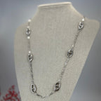 Verstellbare Ankerkette aus Edelstahl – Vergoldeter oder versilberter Schmuck.