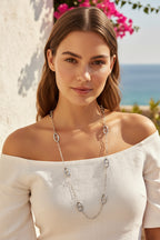 Collier chaîne d’ancre réglable en acier inoxydable – Bijou doré ou argenté.