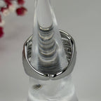 Verstellbarer, durchbrochener Ring aus vergoldetem Edelstahl – Skulpturales Design – Eleganter breiter Ring