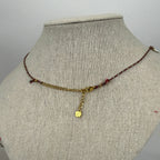 Collier charms doré en acier inoxydable – Pendentifs œil & médaillons