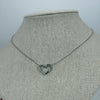 Geknoopte hartketting van roestvrij staal – Goud- of zilverkleurig – Fijne verstelbare ketting.