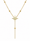 Collier Y étoile en acier inoxydable – Bijou fin et lumineux